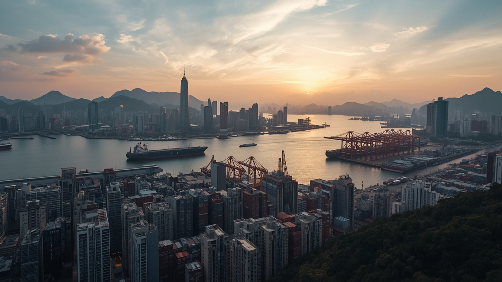 Hong Kong Port — Maritime Trade Hub